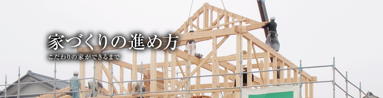 大須賀技建の家づくりの流れ